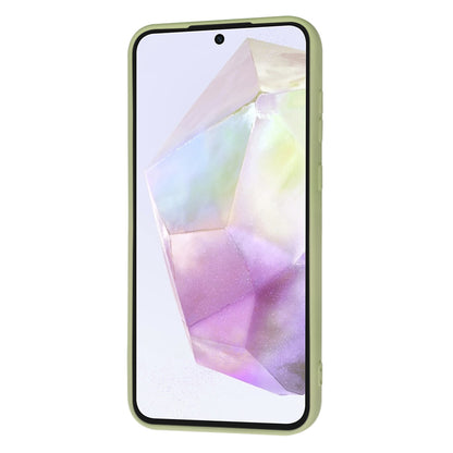 Husa de protectie Techsuit SoftFlex compatibila cu Samsung Galaxy A35 5G, acoperire spate, verde kaki
