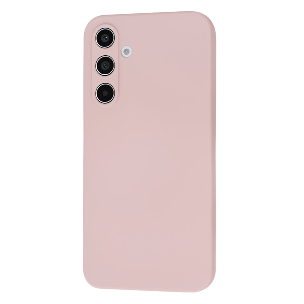 Husa de protectie Techsuit SoftFlex compatibila cu Samsung Galaxy A55 5G, acoperire spate, roz pudra