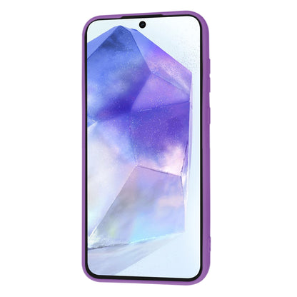 Husa de protectie Techsuit SoftFlex compatibila cu Samsung Galaxy A55 5G, acoperire spate, mov