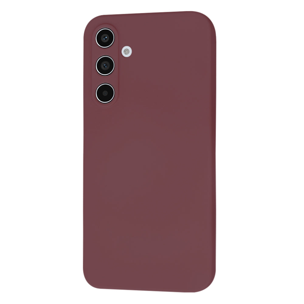 Husa de protectie Techsuit SoftFlex compatibila cu Samsung Galaxy A55 5G, acoperire spate, visiniu
