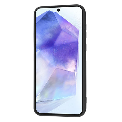 Husa de protectie Techsuit SoftFlex compatibila cu Samsung Galaxy A55 5G, acoperire spate, negru