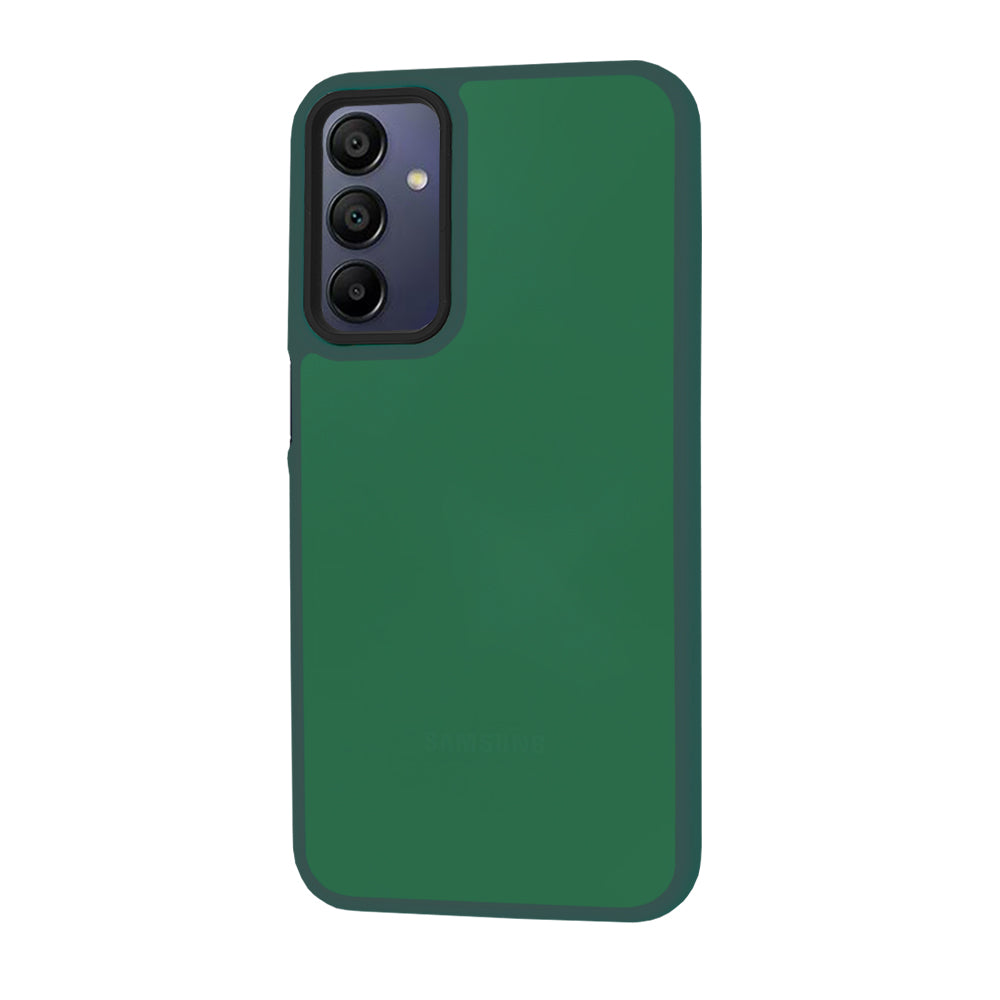 Husa de protectie Techsuit HaloFrost Series compatibila cu Samsung Galaxy A15 4G , acoperire spate, verde inchis