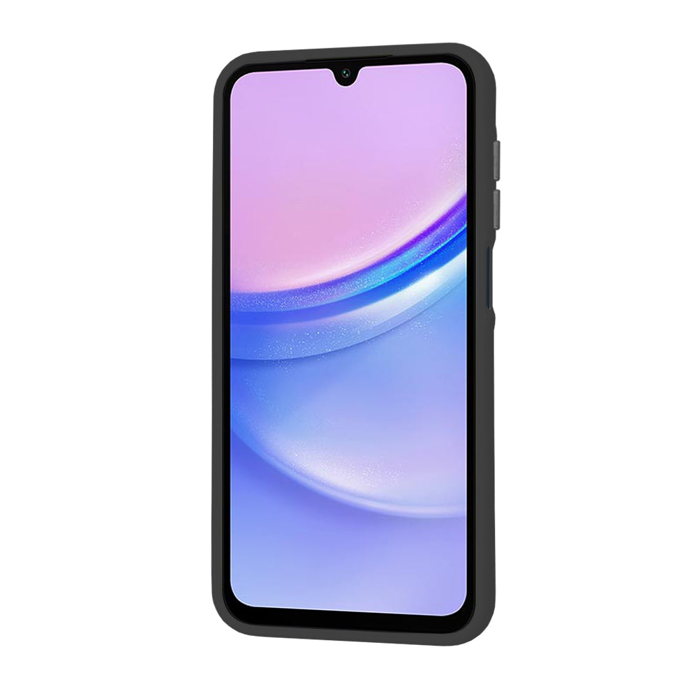 Husa de protectie Techsuit HaloFrost Series compatibila cu Samsung Galaxy A15 4G , acoperire spate, negru