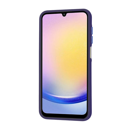 Husa de protectie Techsuit HaloFrost Series compatibila cu Samsung Galaxy A25 5G , acoperire spate, albastru inchis