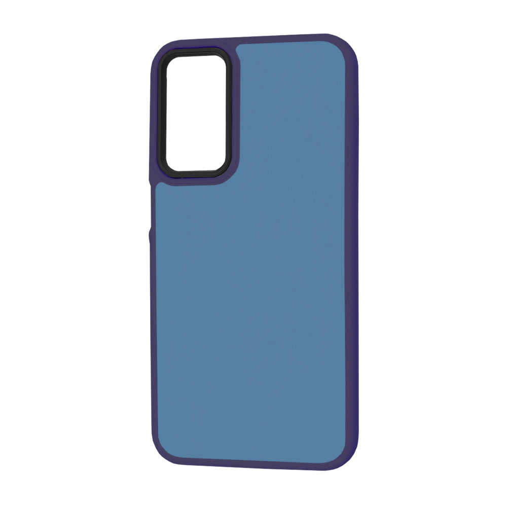 Husa de protectie Techsuit HaloFrost Series compatibila cu Samsung Galaxy A25 5G , acoperire spate, albastru inchis