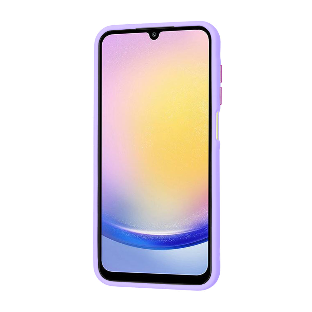 Husa de protectie Techsuit HaloFrost Series compatibila cu Samsung Galaxy A25 5G , acoperire spate, mov deschis