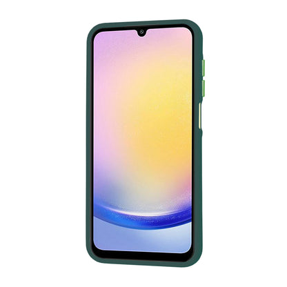 Husa de protectie Techsuit HaloFrost Series compatibila cu Samsung Galaxy A25 5G , acoperire spate, verde inchis