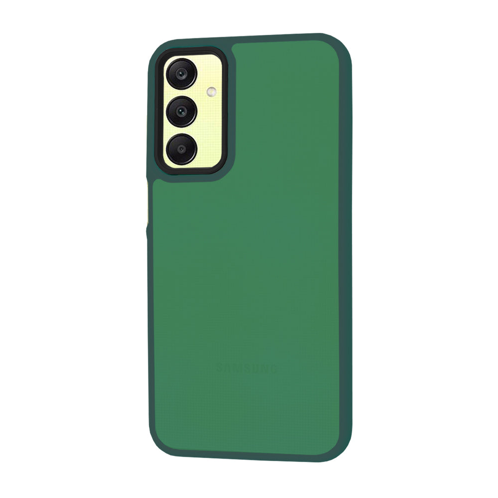 Husa de protectie Techsuit HaloFrost Series compatibila cu Samsung Galaxy A25 5G , acoperire spate, verde inchis