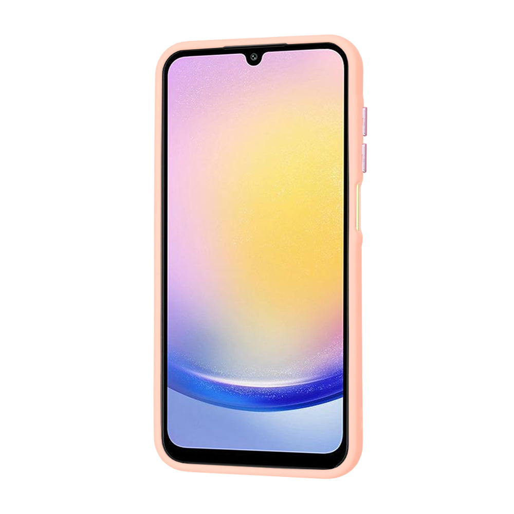 Husa de protectie Techsuit HaloFrost Series compatibila cu Samsung Galaxy A25 5G , acoperire spate, roz