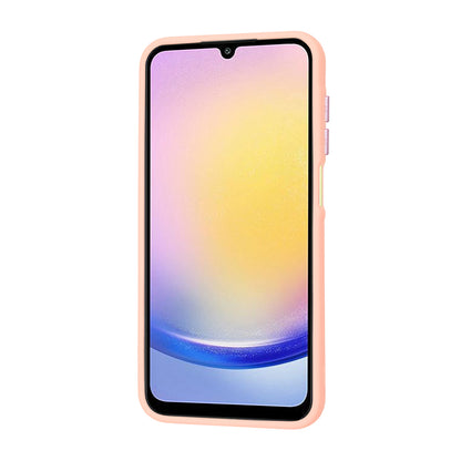 Husa de protectie Techsuit HaloFrost Series compatibila cu Samsung Galaxy A25 5G , acoperire spate, roz