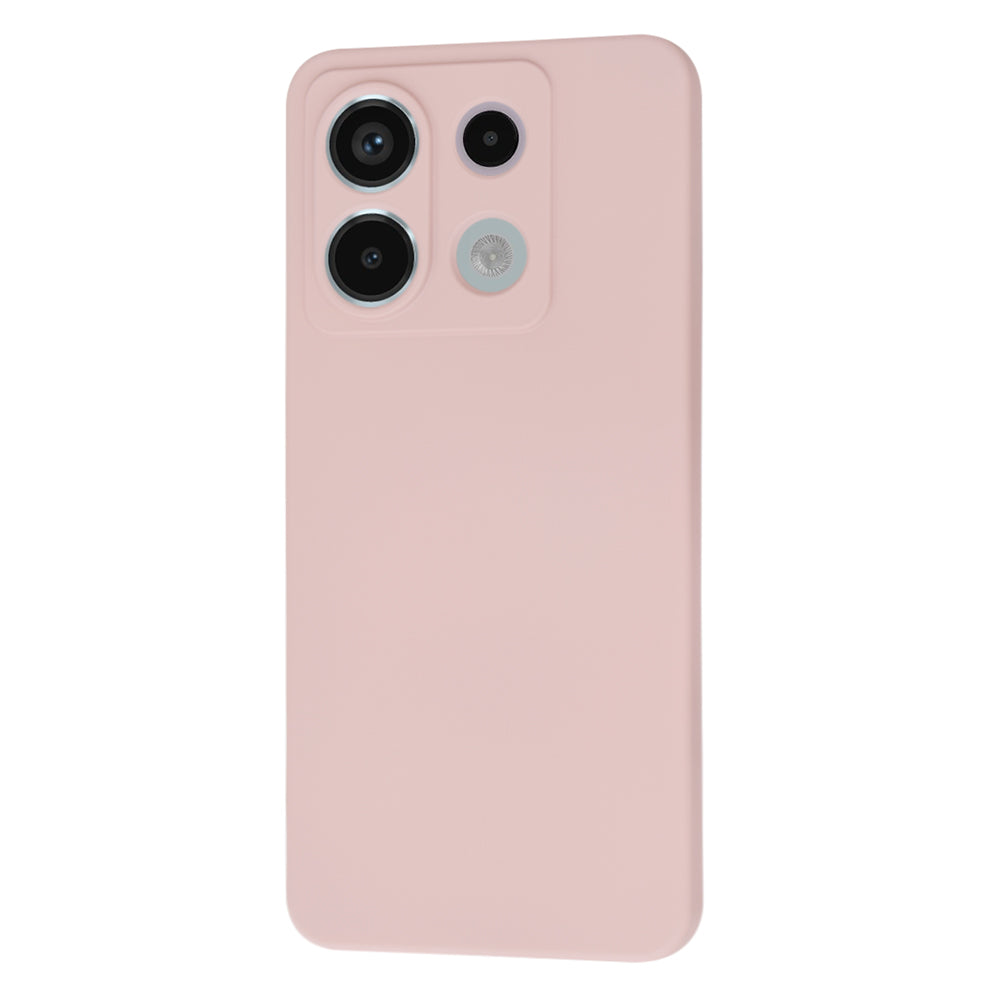Husa de protectie Techsuit SoftFlex compatibila cu Xiaomi Redmi Note 13 Pro 5G, acoperire spate, roz pudra