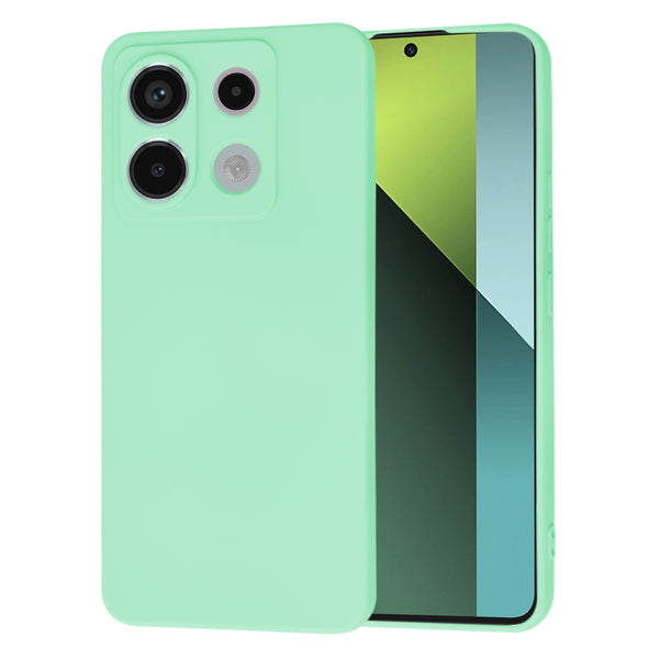 Husa de protectie Techsuit SoftFlex compatibila cu Xiaomi Poco X6, acoperire spate, verde menta