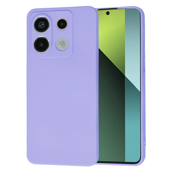 Husa de protectie Techsuit SoftFlex compatibila cu Xiaomi Poco X6, acoperire spate, violet