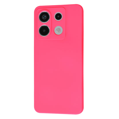 Husa de protectie Techsuit SoftFlex compatibila cu Xiaomi Poco X6, acoperire spate, roz neon