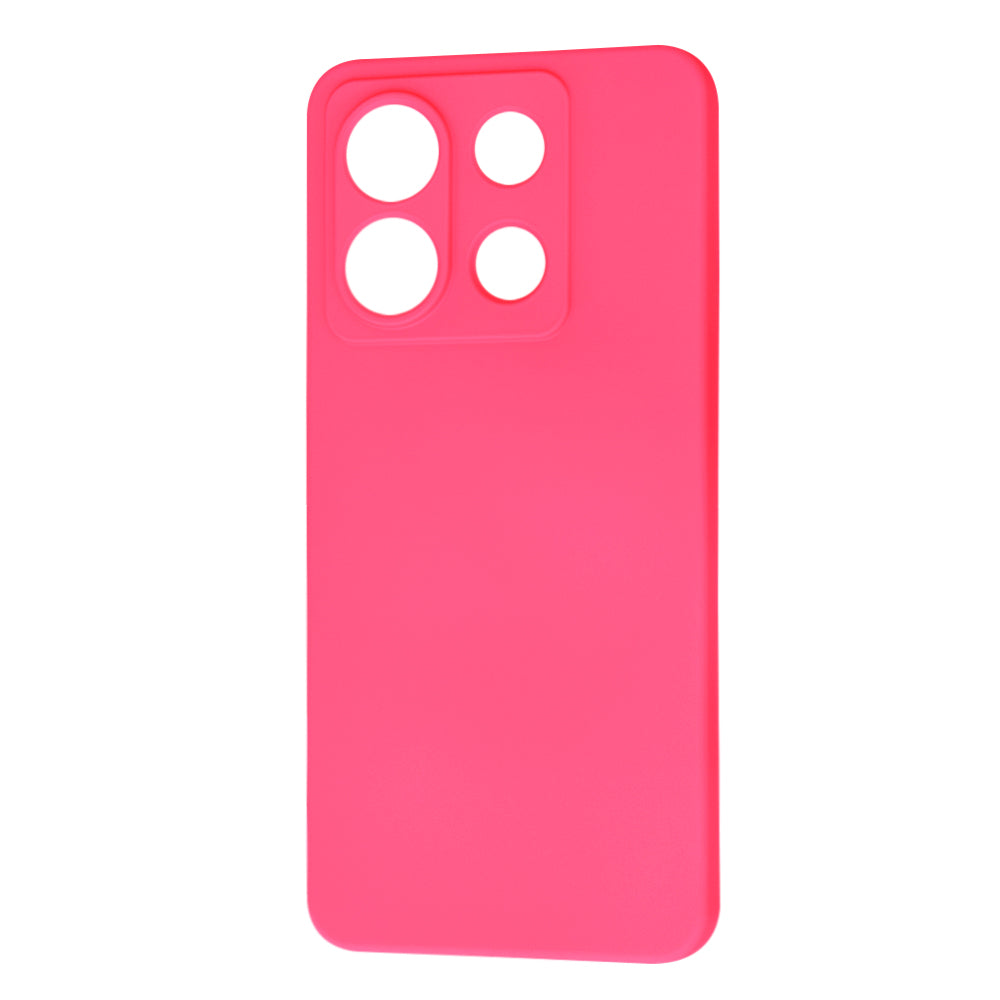 Husa de protectie Techsuit SoftFlex compatibila cu Xiaomi Poco X6, acoperire spate, roz neon