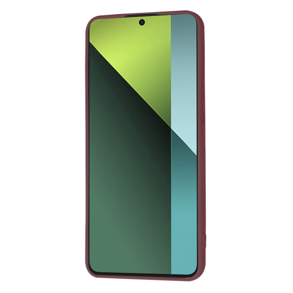 Husa de protectie Techsuit SoftFlex compatibila cu Xiaomi Poco X6, acoperire spate, visiniu
