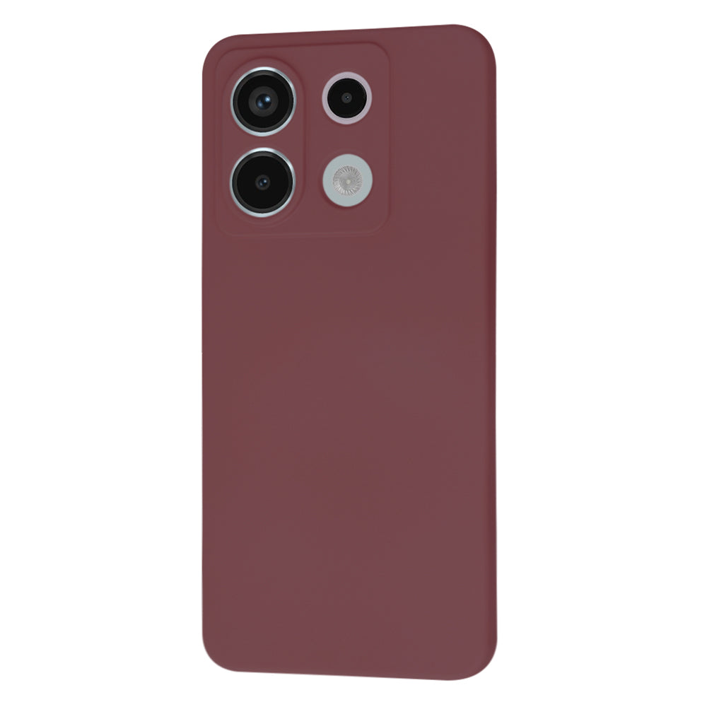 Husa de protectie Techsuit SoftFlex compatibila cu Xiaomi Poco X6, acoperire spate, visiniu