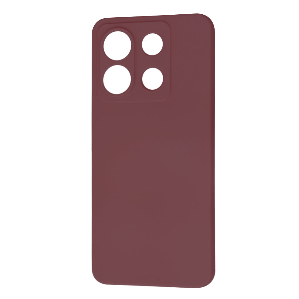 Husa de protectie Techsuit SoftFlex compatibila cu Xiaomi Poco X6, acoperire spate, visiniu