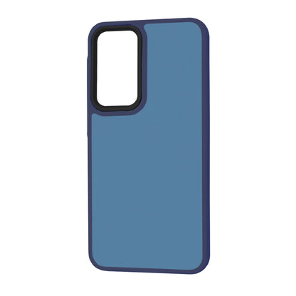Husa de protectie Techsuit HaloFrost Series compatibila cu Samsung Galaxy A35 5G , acoperire spate, albastru inchis
