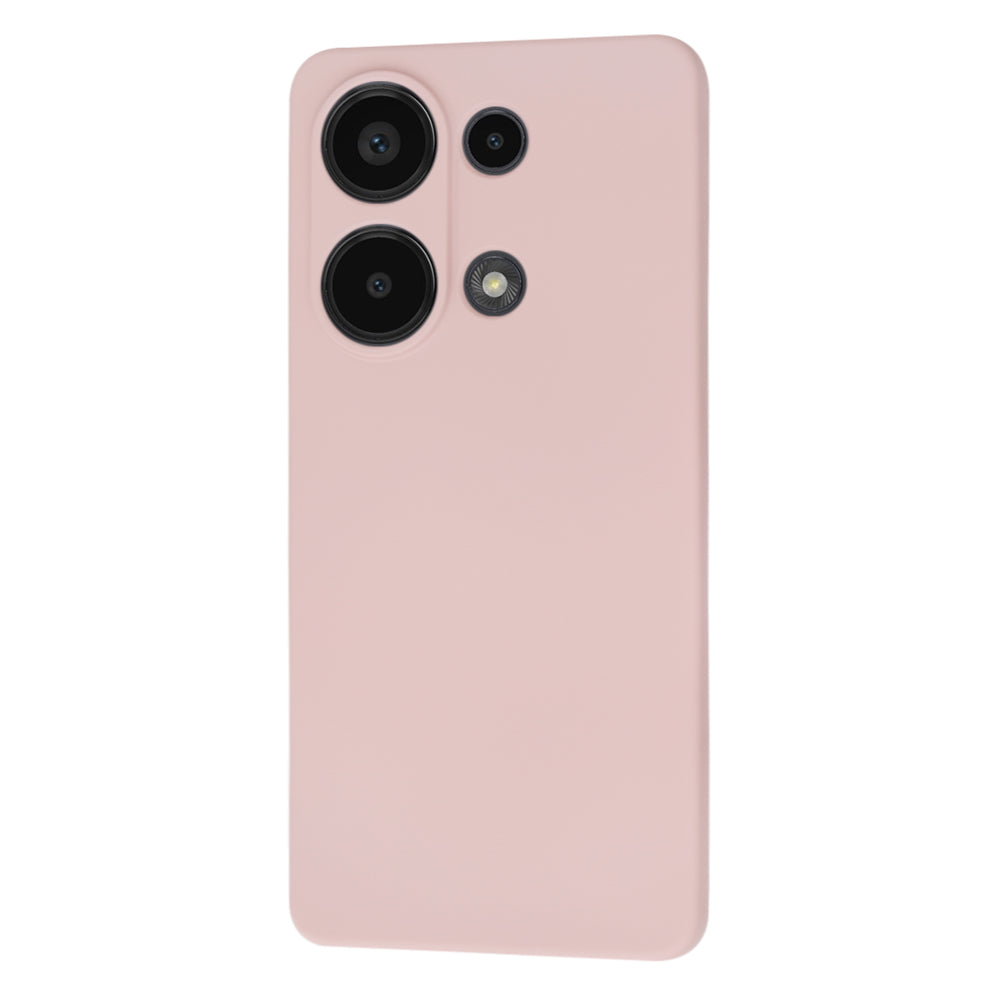 Husa de protectie Techsuit SoftFlex compatibila cu Xiaomi Poco M6 Pro 4G, acoperire spate, roz pudra