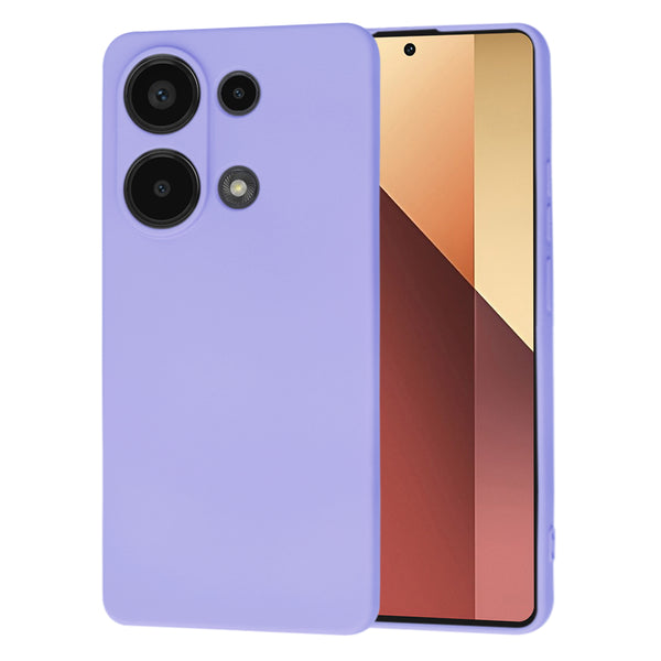 Husa de protectie Techsuit SoftFlex compatibila cu Xiaomi Poco M6 Pro 4G, acoperire spate, violet