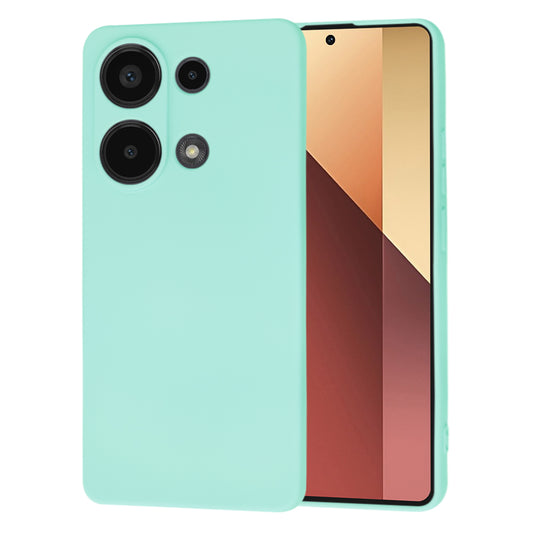 Husa de protectie Techsuit SoftFlex compatibila cu Xiaomi Poco M6 Pro 4G, acoperire spate, albastru deschis