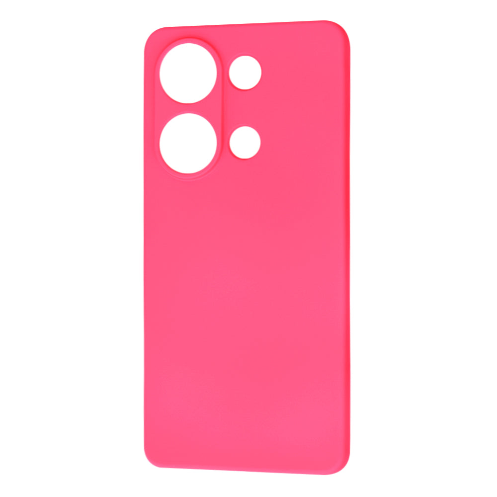 Husa de protectie Techsuit SoftFlex compatibila cu Xiaomi Poco M6 Pro 4G, acoperire spate, roz neon