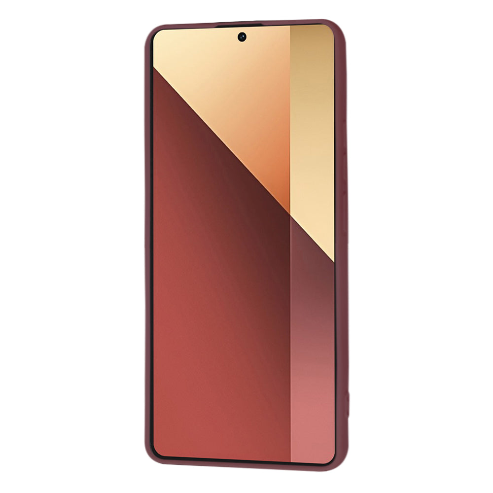Husa de protectie Techsuit SoftFlex compatibila cu Xiaomi Poco M6 Pro 4G, acoperire spate, visiniu