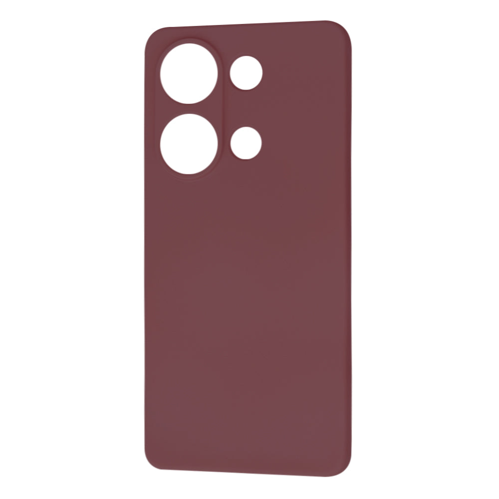Husa de protectie Techsuit SoftFlex compatibila cu Xiaomi Poco M6 Pro 4G, acoperire spate, visiniu