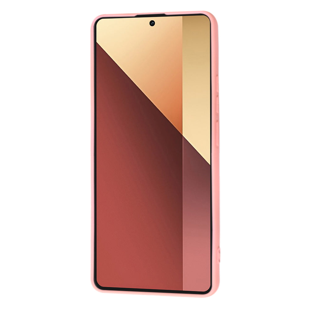 Husa de protectie Techsuit SoftFlex compatibila cu Xiaomi Poco M6 Pro 4G, acoperire spate, roz deschis