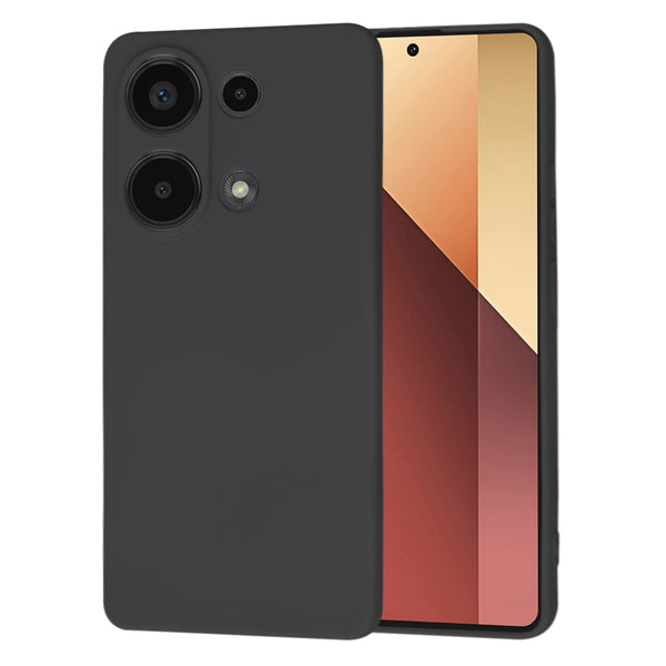 Husa de protectie Techsuit SoftFlex compatibila cu Xiaomi Poco M6 Pro 4G, acoperire spate, negru