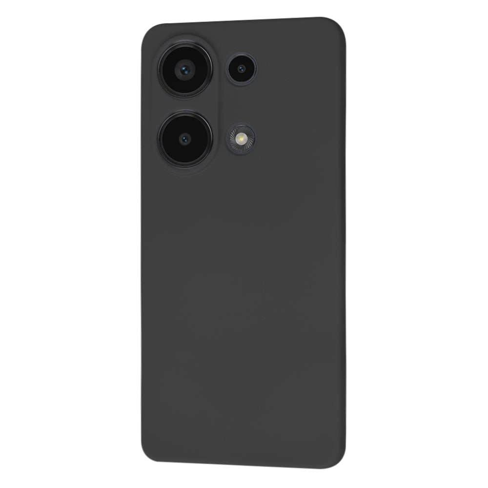 Husa de protectie Techsuit SoftFlex compatibila cu Xiaomi Poco M6 Pro 4G, acoperire spate, negru