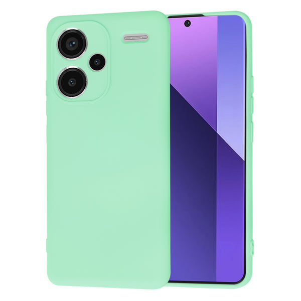 Husa de protectie Techsuit SoftFlex compatibila cu Xiaomi Redmi Note 13 Pro Plus 5G, acoperire spate, verde menta