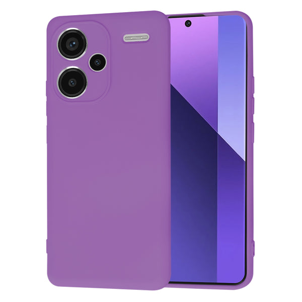 Husa de protectie Techsuit SoftFlex compatibila cu Xiaomi Redmi Note 13 Pro Plus 5G, acoperire spate, mov