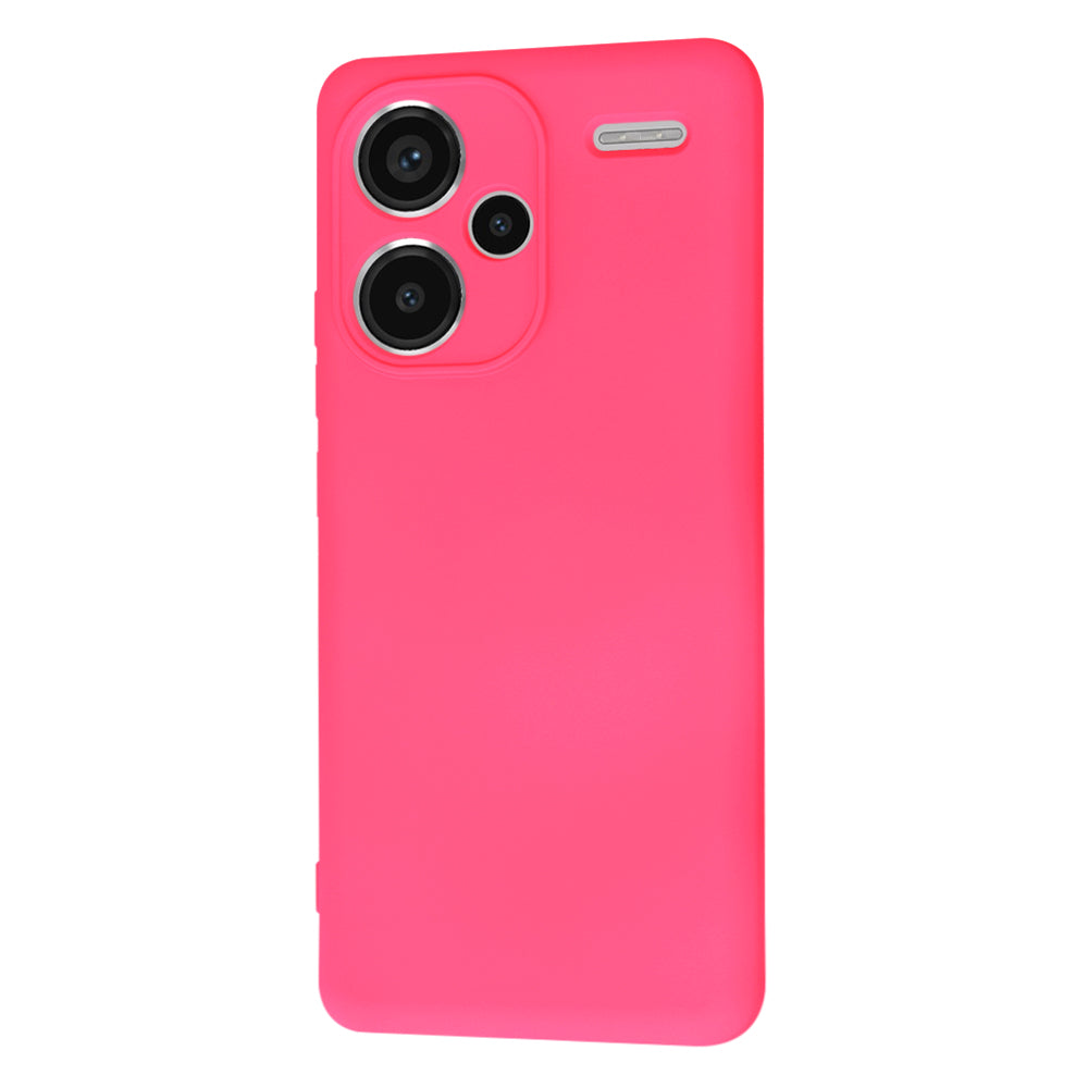 Husa de protectie Techsuit SoftFlex compatibila cu Xiaomi Redmi Note 13 Pro Plus 5G, acoperire spate, roz neon