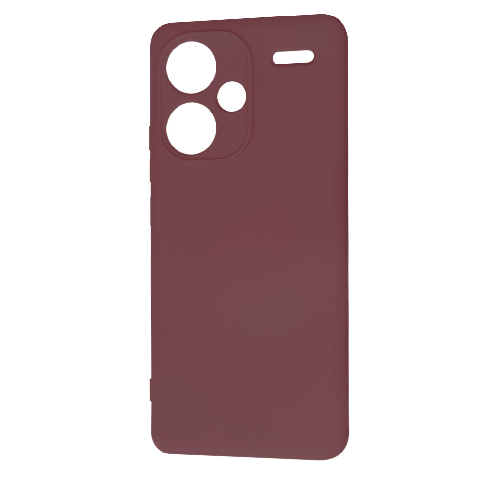 Husa de protectie Techsuit SoftFlex compatibila cu Xiaomi Redmi Note 13 Pro Plus 5G, acoperire spate, visiniu