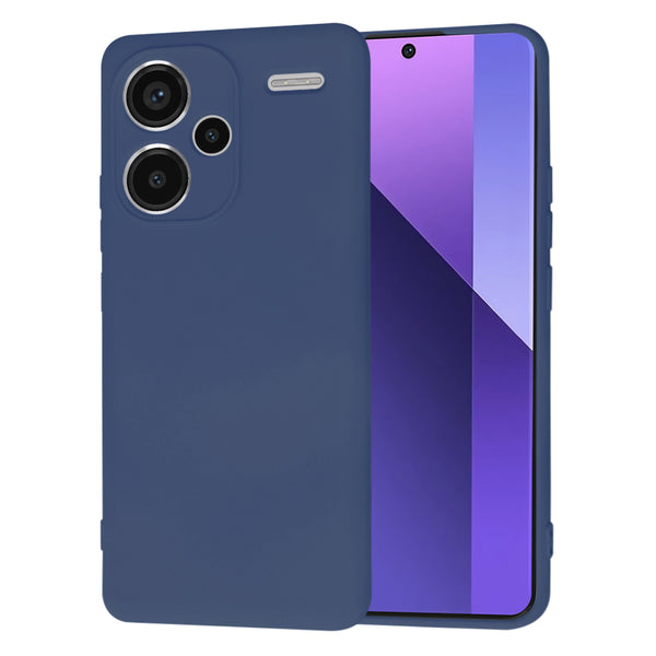 Husa de protectie Techsuit SoftFlex compatibila cu Xiaomi Redmi Note 13 Pro Plus 5G, acoperire spate, albastru inchis