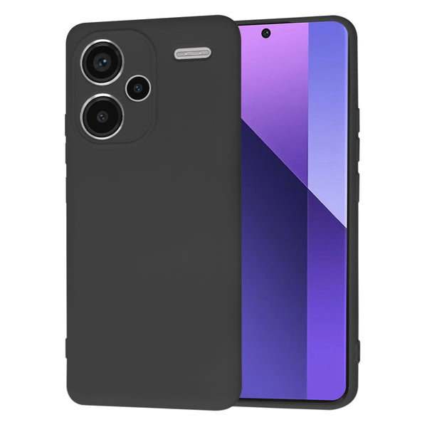 Husa de protectie Techsuit SoftFlex compatibila cu Xiaomi Redmi Note 13 Pro Plus 5G, acoperire spate, negru