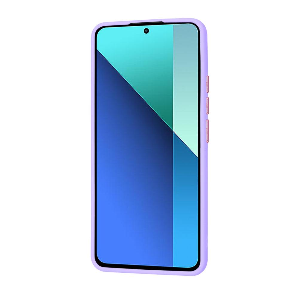 Husa de protectie Techsuit HaloFrost Series compatibila cu Xiaomi Redmi Note 13 4G , acoperire spate, mov deschis
