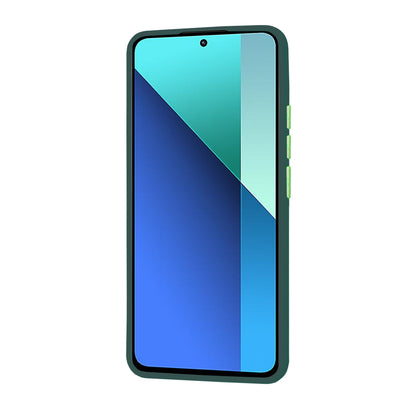 Husa de protectie Techsuit HaloFrost Series compatibila cu Xiaomi Redmi Note 13 4G , acoperire spate, verde inchis