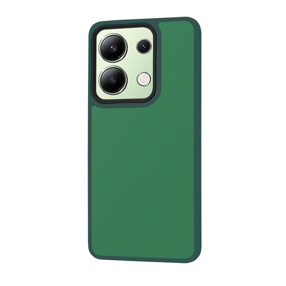 Husa de protectie Techsuit HaloFrost Series compatibila cu Xiaomi Redmi Note 13 4G , acoperire spate, verde inchis