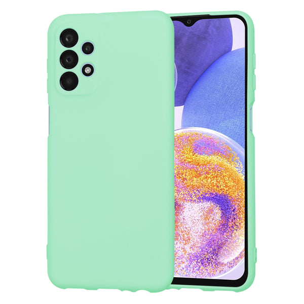 Husa de protectie Techsuit SoftFlex compatibila cu Samsung Galaxy A23, acoperire spate, verde menta