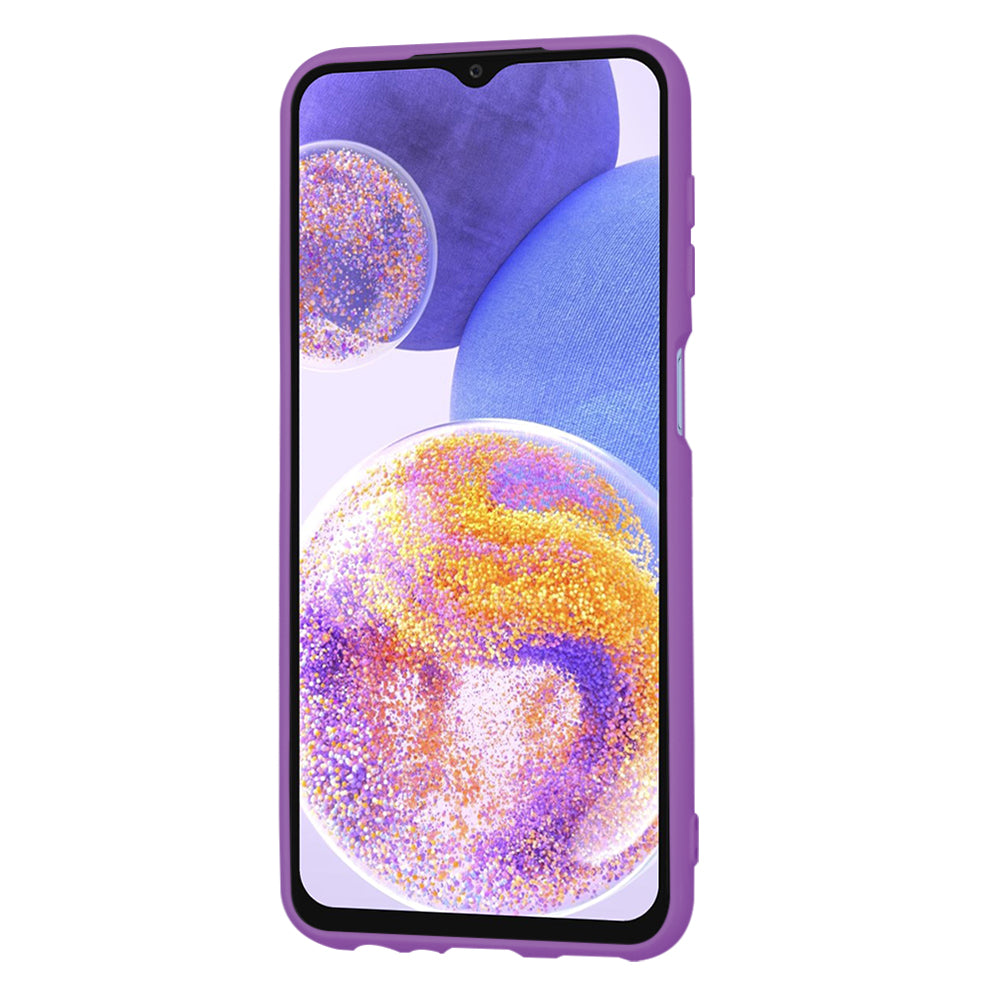 Husa de protectie Techsuit SoftFlex compatibila cu Samsung Galaxy A23 5G, acoperire spate, mov