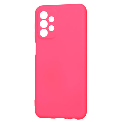 Husa de protectie Techsuit SoftFlex compatibila cu Samsung Galaxy A23, acoperire spate, roz neon