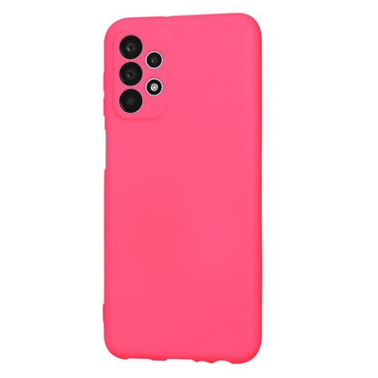 Husa de protectie Techsuit SoftFlex compatibila cu Samsung Galaxy A23 5G, acoperire spate, roz neon