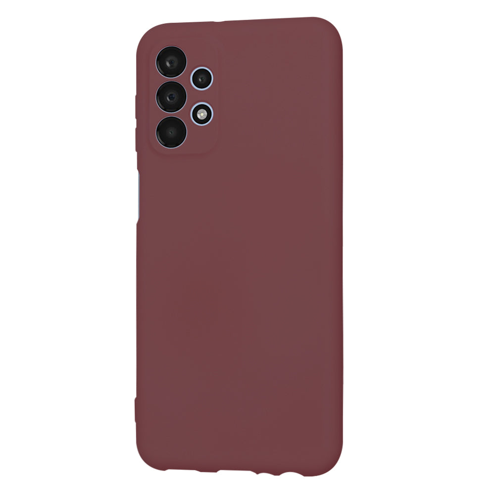 Husa de protectie Techsuit SoftFlex compatibila cu Samsung Galaxy A23 5G, acoperire spate, visiniu
