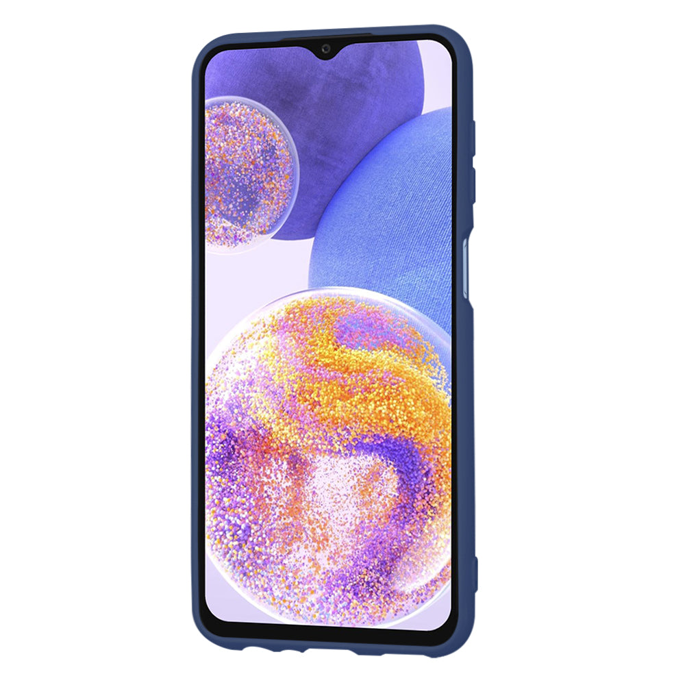 Husa de protectie Techsuit SoftFlex compatibila cu Samsung Galaxy A23 5G, acoperire spate, albastru inchis
