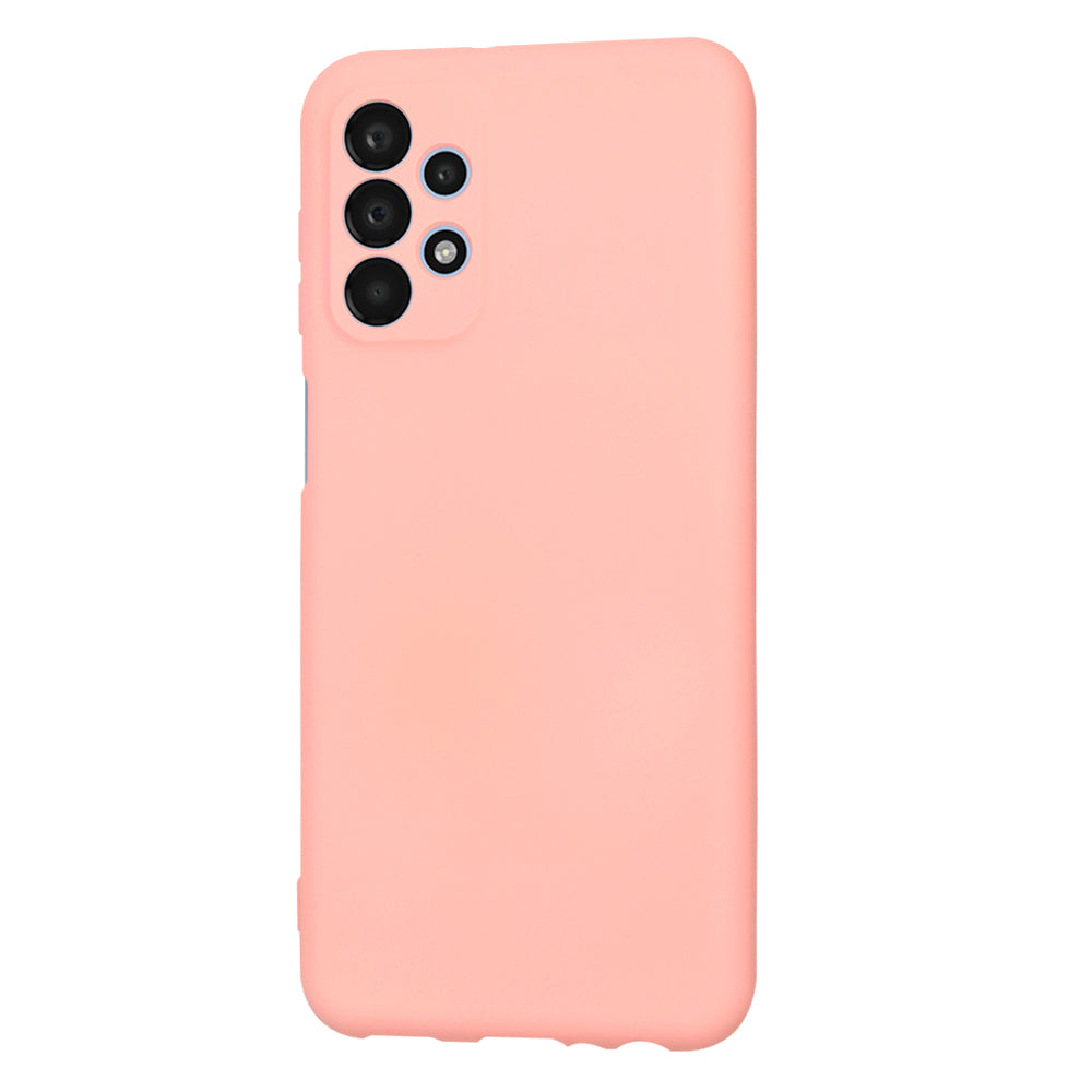 Husa de protectie Techsuit SoftFlex compatibila cu Samsung Galaxy A23 5G, acoperire spate, roz deschis