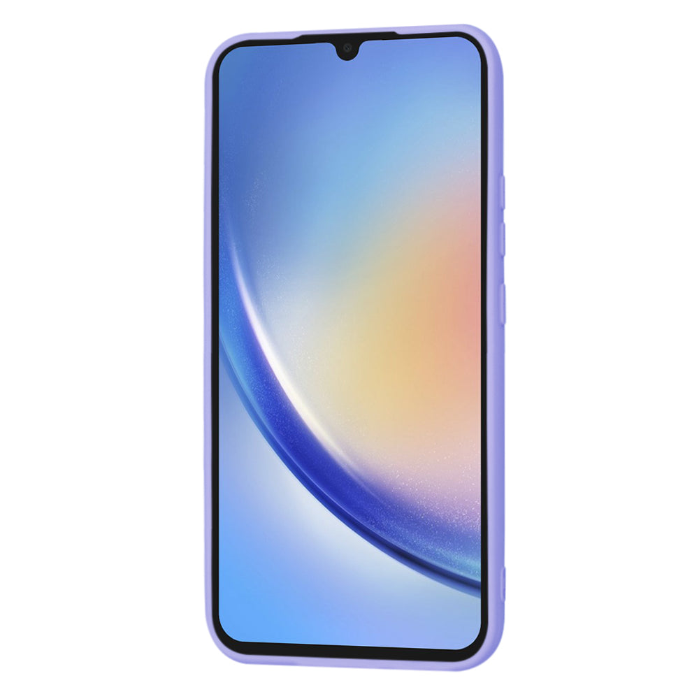 Husa de protectie Techsuit SoftFlex compatibila cu Samsung Galaxy A34 5G, acoperire spate, violet