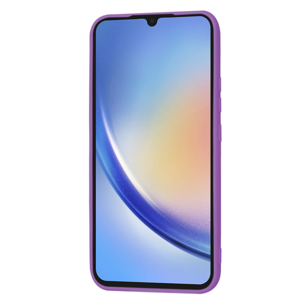 Husa de protectie Techsuit SoftFlex compatibila cu Samsung Galaxy A34 5G, acoperire spate, mov